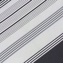 Set de Edredn Full Queen 100% Algodn, Color Blanco con Negro, Liena Black. - reina completa + multicolor - Ver 9