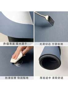 1pc Kitchen Bowl & Dish Drying Mat, Countertop Draining Mat, Suitable For Home And Restaurant Use