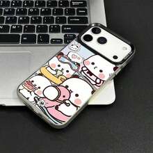 こちらの愛らしいパンダキャラクターの水で泳ぐシーンのスマホケースは、17、16、15、14、13、12、11プラス、17プロ、17プロマックス、17エア、17シリーズ、ギャラクシーS22、23、24、25ウルトラプラス、そしてエッジFEに最适です。 お友達、愛する人、または自分自身を分けるへの完璧なクリスマスプレゼントです。 - 半透明シルバー - チェックする 3