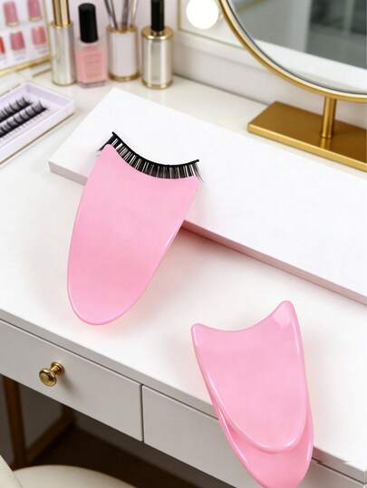 2pcs/1pc ABS Resin Eyelash Curler, Eyelash Tweezers, Suitable For Eyelash Extension, New Macaron Color Shell Shaped Eyelash Curler, Essential For Eyelash Extension Beginners, Perfect Gift For Girlfriends/Classmates/Friends On Holidays/Birthdays,Giveaways,Travel,Cheap Stuff,Travel Essential