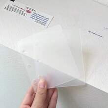 1pc Zipper Edged Planner Notebook, PVC Loose Leaf Album With 20 Sheets, Student Organizer, Sticker Book, Suitable For Valentine's Day & Birthday Gifts - Multicolor - View 10