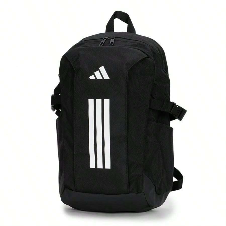 Adidas 男女通用休闲背包 POWER VIII，日常/上学/运动背包 JZ2308 - 黑色/白色 - 查看 1