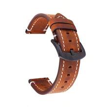 1条男士通用真皮表带，20mm/22mm，休闲表带，兼容三星Galaxy Watch3/4/5/6/7/8（41mm/45mm）/Galaxy Active2/Gear，兼容Amazfit GTR 2/3/4，时尚商务智能手表表带，适用于Watch GT/GT2（42mm/46mm），兼容Amazfit GTS 2/2E/2/4 Mini智能手表，男女通用智能手表配件，智能手表替换表带，送给朋友、家人或作为生日礼物的绝佳选择。 - 20mm - 查看 16