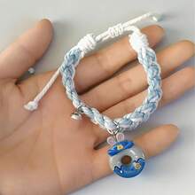 2pcs/1pc Disney Zootopia Cartoon Character Braided Bracelet Set, Cartoon Couple Bracelet, Niche Design Magnetic Bracelet, Suitable As Valentine's Day Gift, Birthday Gift, Party Gift, Christmas Gift, Fan Gift - Multicolor - View 12