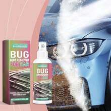 Car Bug Remover Cleaner, Paint Surface Decontamination Cleaner For Bird Droppings, Tree Sap, Bug Residue, Foam Cleaning Agent - Multicolor - View 5