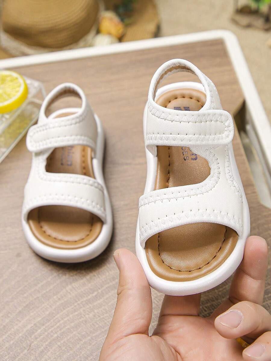 Kids' Simple Fashion New Comfortable Outdoor Sports Sandals - Beige - View 1