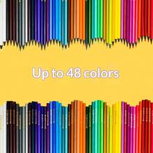 12/24 Colors Oil-Based Colored Pencil Set, Painting, Drawing And Coloring Tools, Suitable For Students, Office, School, Sketching, Students, Markers, Stationery, Boys, Girls, School Supplies - Multicolor - View 8