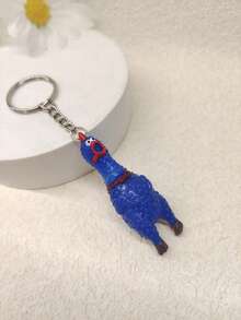 1pc/3pcs/6pcs Mini Screaming Chick Keychain, Creative Cute Cartoon Stress Relief Keyring, Gift For Car, Bag, Wallet, Backpack - Multicolor - View 14