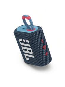 JBL Go 3 Portable Mini Bluetooth Speaker, Wireless Speaker, IP67 Waterproof And Dustproof, Big Audio And Punchy Bass, 5 Hours Of Playtime For Home, Outdoor And Travel, Multicolor - Blue and Pink - View 3