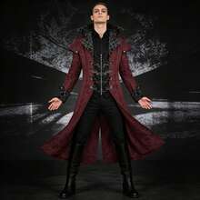 Men Cosplay Clothing - Black - View 2