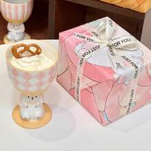 Cốc hình thỏ, một chiếc cốc có họa tiết hình thỏ, là sự lựa chọn tốt nhất cho quà tặng Ngày của Mẹ, Lễ Phục Sinh và Sinh nhật. Đây là một chiếc cốc thiết thực và cao cấp. - Nhiều màu - Xem 6