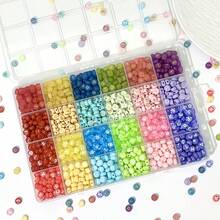 1000pcs 26 Pcs English Alphabet Bracelet Jewelry Making Kit - Mixed Color Letters - View 2