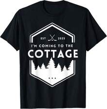 Camiseta de rivalidad calentada Hookey de Coming to Che Cottage Cozy Outdoors - Negro - Ver 6