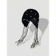 1pc Women's Handmade Crochet Hollow Out Beanie Hat, Lightweight Knitted Tassel Decor Cap, Fashion Headwear For Summer Sun Protection, Boho Style, Suitable For Mother And Daughter, Women Vacation, Halloween - 彩色 - 查看 4