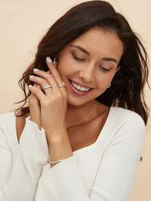 Fashionable Women's Wedding Ring, Pave Synthetic Cubic Zirconia Wedding Band, Delicate Handcrafted Pave Ring, Anniversary Gift, Women's Pinky Ring