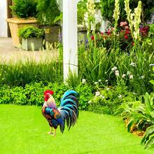 The Crowing Rooster At Dawn Symbolizes Punctuality, Diligence, And The Dispelling Of Darkness To Welcome The Light. This Rooster Decor Can Be Used To Adorn Living Room TV Cabinets, Entryway Consoles, And Home Office Desks, Serving As An Auspicious Decoration Representing The Zodiac Sign Of The Chicken While Also Enhancing The Home's Aesthetic. - Multicolor - View 2