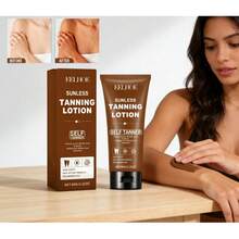 1 Unidad Crema Bronceadora para Cuerpo, Acelera Bronceado Natural y Mantiene Humedad, Piel Suave con Tono Uniforme, Cuidado Diario para Amantes del Bronceado - Caqui - Ver 11