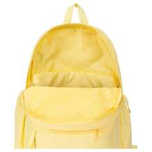 Converse Brand Logo Large Capacity Zipper Opening Polyester Backpack, Student Bag, Bookbag, Medium Size, Yellow - Yellow - View 5