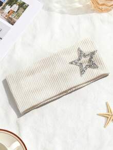 1 pièce Bandeau polyvalent et décontracté avec étoile pour femmes, accessoire de mode pour usage quotidien, sport, maquillage, entraînement, course à pied, yoga. Bandeau de sport et foulard de tête - Multicolore - Voir 11
