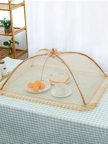 1个可折叠食品罩伞，防尘、防污染、防苍蝇蚊虫 - 彩色 - 查看 7