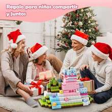 cimetech 100 PCS Bloques Magnéticos, Bloques de Construcción Magnéticos, Imanes Didácticos Apilables para Niños, Juguete Sensorial para Stem, Juguetes Sensoriales Montessori para 3 Años Niños-Castillo - Torre de las rosas - Ver 8