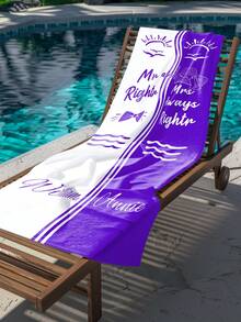 情侣定制沙滩巾，图案相配；情人节个性化浴巾；成人泳池毛巾；度假礼物；沙滩巾；结婚纪念礼物；情人节礼物；生日礼物；送给朋友/情侣/家人/宠物；成人泳池毛巾；度假礼物；沙滩巾 - 彩色 - 查看 6