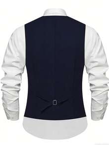 Men's Suit Vest, Business Casual Waistcoat For Men, Spring & Autumn
