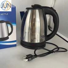Hervidor de agua eléctrico de 2 litros,Hervidor Eléctrico de Acero Inoxidable  Protección contra Ebullición en Seco y Función de Agua Caliente Instantánea para Café - Multicolor - Ver 3