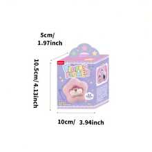 Miniso Disney Fuzzy Season Flower Plush Blind Bag Keychain - Cute Hanging Pendant