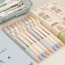 Fan Wuxiang Cat Magnetic Suspension Pen, Ins Style High-Value Cat Pen, Ingot Shape Creative Neutral Ballpoint Pen, Students Can Use CS Head 0.5mm, Quick-Drying Brush Pen - Black - View 15