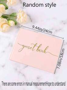 Wedding Guest Sign-In Book - Exquisite And Elegant Guest Sign-In Book For Weddings, Christening Parties, And Other Special Events - 100 Blank Pages For Wedding Sign-In And Photos - Home Decor – Wedding Receptions, Baby Showers, Birthdays, Bridal Showers, And Special Event Guest Registers – A Stylish Sign-In Book