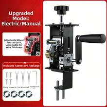 New Design High Precision Manual Wire Stripper - Ideal For DIY Projects, Comes With Electric Drill Attachment For Stripping Used Cables - Multicolor - View 10