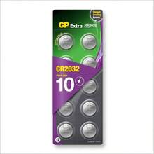 Pilas CR2032 - Pack de 10, - Pilas de Litio CR 2032 botn de Alto Rendimiento de 3V Ideales para Adornos de Navidad, Luces, Bsculas, Llaveros de Coche y ms - inicial - Ver 2