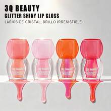 TendenciaBrillo Labial Gloss Glitter Shiny Hidratante MaquillajeCalidad premium - 06 Chispas de fiesta - Ver 6