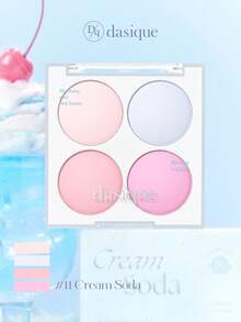 Dasique 4-Color Matte Blush Palette, High Color Payoff, Long-Lasting, Natural Glow, Lightweight & Breathable, Vegan Formula, Fashionable Makeup Brand, Christmas Holiday Essential - #11 Cream Soda - 查看 11