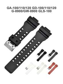 1Pc Unisex Fashion Silicone Watch Strap, 16mm Mechanical Watch Strap, Compatible With Watch. Available In Multiple Colors,Sports Watchband,Watchbands For Smartwatch,Dressy Wristbands Strap Replacement,Great Gift For Friends,Family,Suitable For Outdoor,Travel,Party, Gift - 16mm - View 11