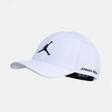 Jordan Unisex UJ DF CLUB CAP S AB GOLF Cap, Curved Brim - White - View 1