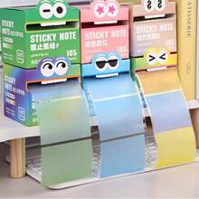 2026 Latest Gradient Pull-Out Sticky Notes, Faux Pearl Transparent Material, High-Value Exam Mistake Marking Stickers, Student Notetaking Sticky Notes, Fridge Magnets, Party Favors - Multicolor - View 9