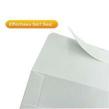 A9 Invitation Envelopes(100 PCS 5.75x8.75 In )- Windowless Design 120GSM White Paper Envelopes With Printable Quick Se--Seal For Invitations, Greeting Cards, Invoices - 100pcs5.75*8.75in - View 4