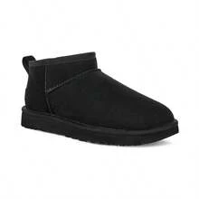 (WMNS) UGG Classic Ultra Mini 'Black' - 黑色 - 查看 4