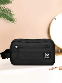 Peach Tree Men's Clutch Bag, Square Pillow Bag, Wrist Bag, Wallet, Crossbody Bag 2-In-1, Neutral Business Storage Bag Suitable For Business Travel, Toiletries Storage, Handbag, Wrist Bag, Men's Gift, Valentine's Day Gift, Father's Day Gift, Multi-Purpose, Dorm, University - Multicolor - View 9