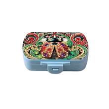 1pc/10pcs Ladybug Pattern Diamond Painting Kit Square Pill Box, 6-Compartment Mini Portable Travel Medicine Storage Box, Suitable For Outdoor Sports, Business Trips Or Handbag Medicine Storage, Vitamin Multi-Grid Organizer, Waterproof Unique Holiday Gift, Birthday, Mother's Day, Christmas, New Year, Valentine's Day, Easter - YQS006 - View 16