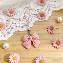 Colorful And Uniquely Shaped Bow Tie Pendant, USB Pendant, Backpack Pendant, And Phone Pendant; Beaded Phone Pendant, Phone Lanyard, Wristband, Necklace, And Pearl Beaded Jewelry. - Multicolor - View 11