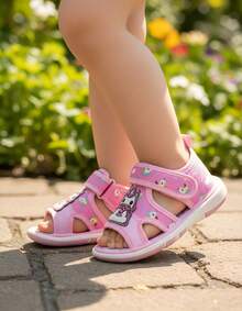 TendenciaClasben Sandalia Para Niña Rosa, Código 128684-cCalidad premium - Rosa - Ver 1