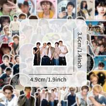 70pcs New Hot COR TIS Male Group MA/RT/IN Zhao Yufan JAMES Sponsor JUHOON Yan Chengxuan SEONGHYEON An Qianhao KEONHO Peripheral High-Value Celebrity Peripheral Stickers Decorative Phone Case Journal Notebook Christmas - Multicolor - View 5