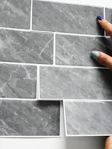 WalDecoo 1/10/20 Sheets Of 11.56" X 8.38" -Subway Tile Peel And Stick Backsplash - Waterproof, Stain-Resistant, Easy DIY Installation.Removable Self Adhesive Wall Tile Sticker Kitchen Bathroom Backsplash For Festival Layout - Multicolor - View 5