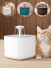 3L Pet Water Fountain Cat Dog Auto Water Dispenser,USB Power Cord No Adapter,Water Pump (Replacement Filters Can Be Purchased Separately) - Multicolor - View 14