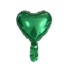 10pcs 10-Inch Heart Shaped Foil Balloons, Suitable For Valentine's Day, Baby Shower, Birthday Party, Wedding Decoration, Air Balloons - Multicolor - View 15