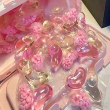 100颗/套 三合一樱花洗衣球 - 清洁、柔顺、强力去污洗衣珠，浓缩香氛洗衣液，衣物柔顺剂，防静电 - 彩色 - 查看 12