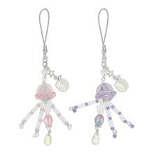 1-4PCS Cute Phone Charms Aesthetic Y2K Cell Phone Charms Strap Strawberry Butterfly Star PhoneCharm Y2K Accessories For Bag Keychain  Camera Pendants Decor - Pink & PurpleJellyfish - View 1